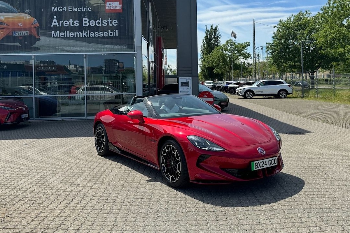 MG Cyberster Danemark