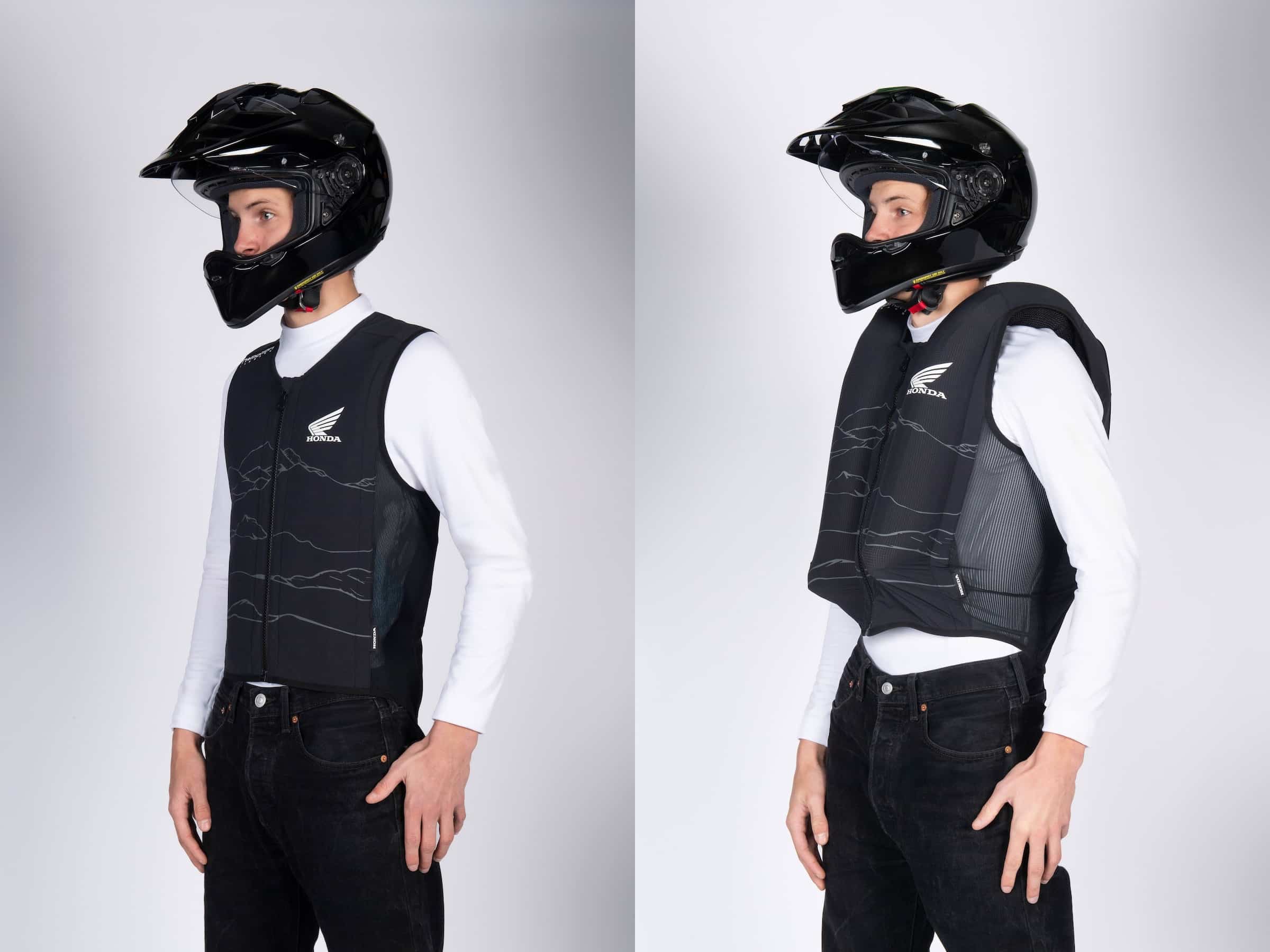Airbag moto Honda