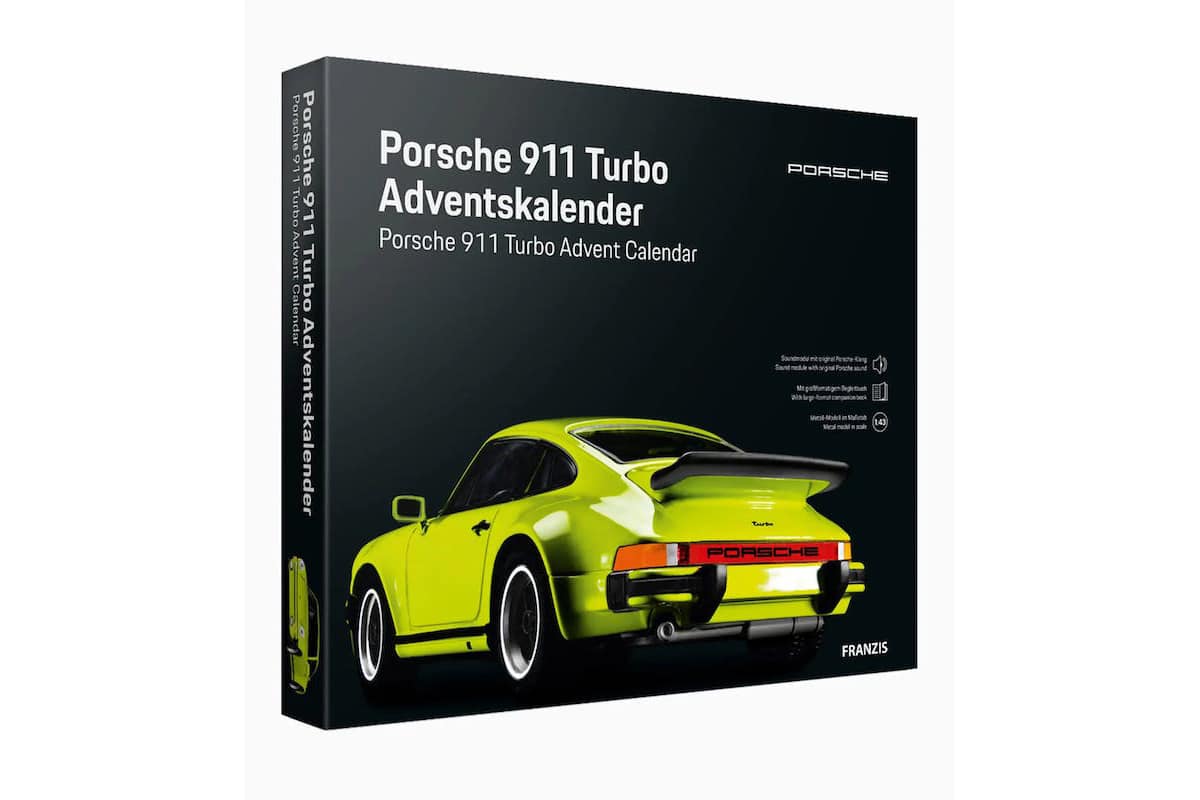 Calendrier avent Porsche