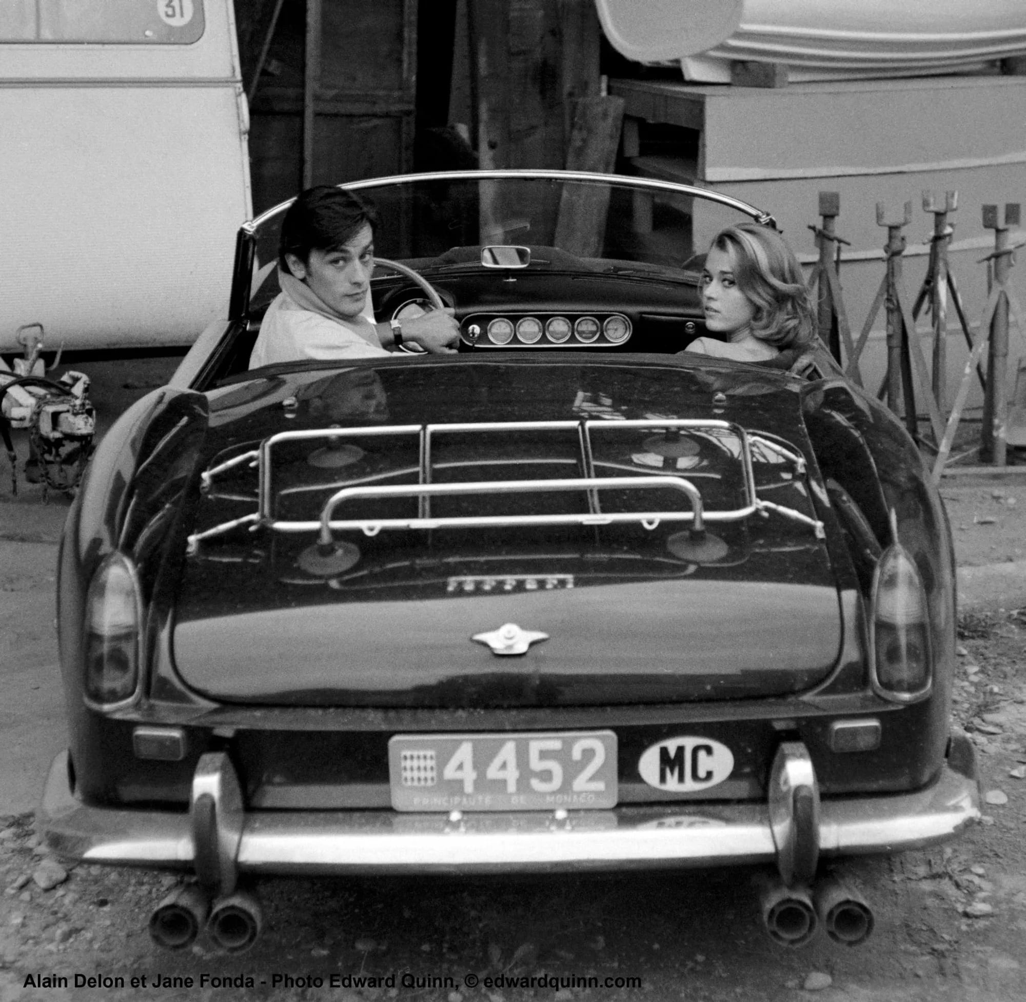 Alain Delon Ferrari