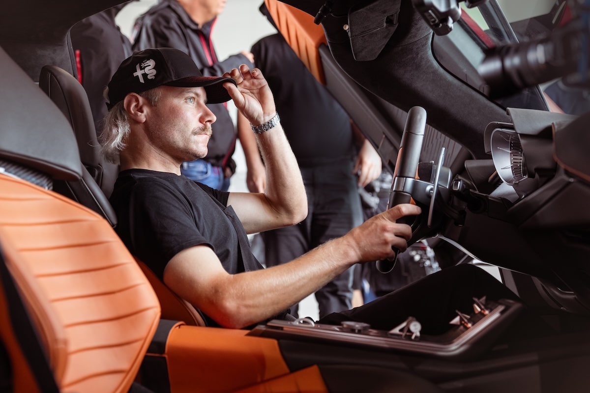 Alfe Romeo 33 Stradale Valtteri Bottas