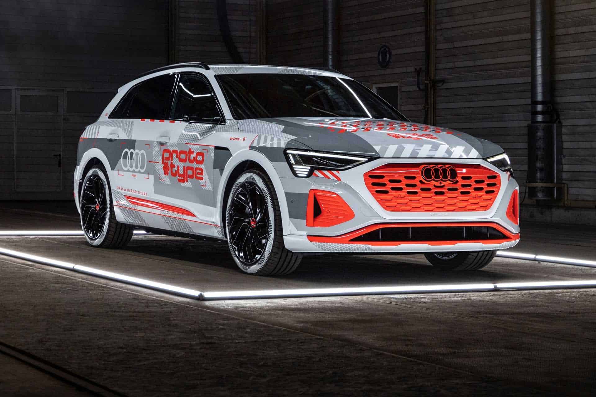 Audi Q8 e-tron prototype