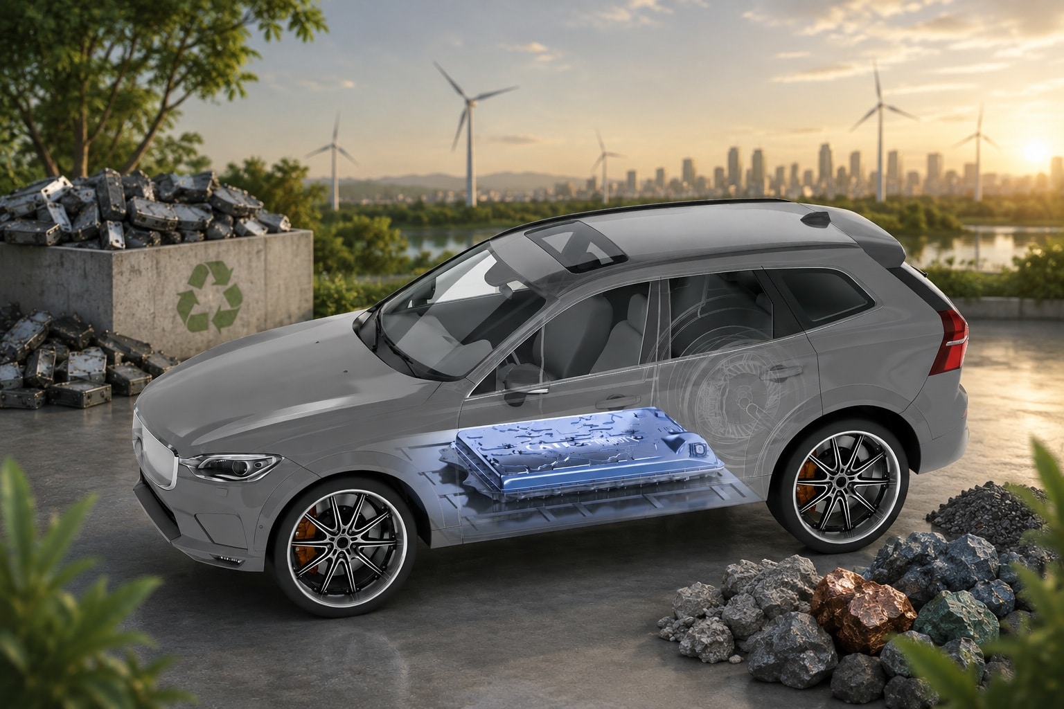 Batterien für Elektroautos