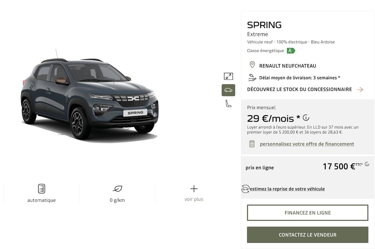 Dacia Spring