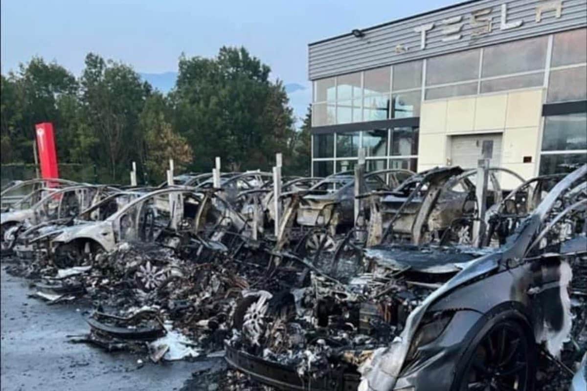 Tesla Incendie