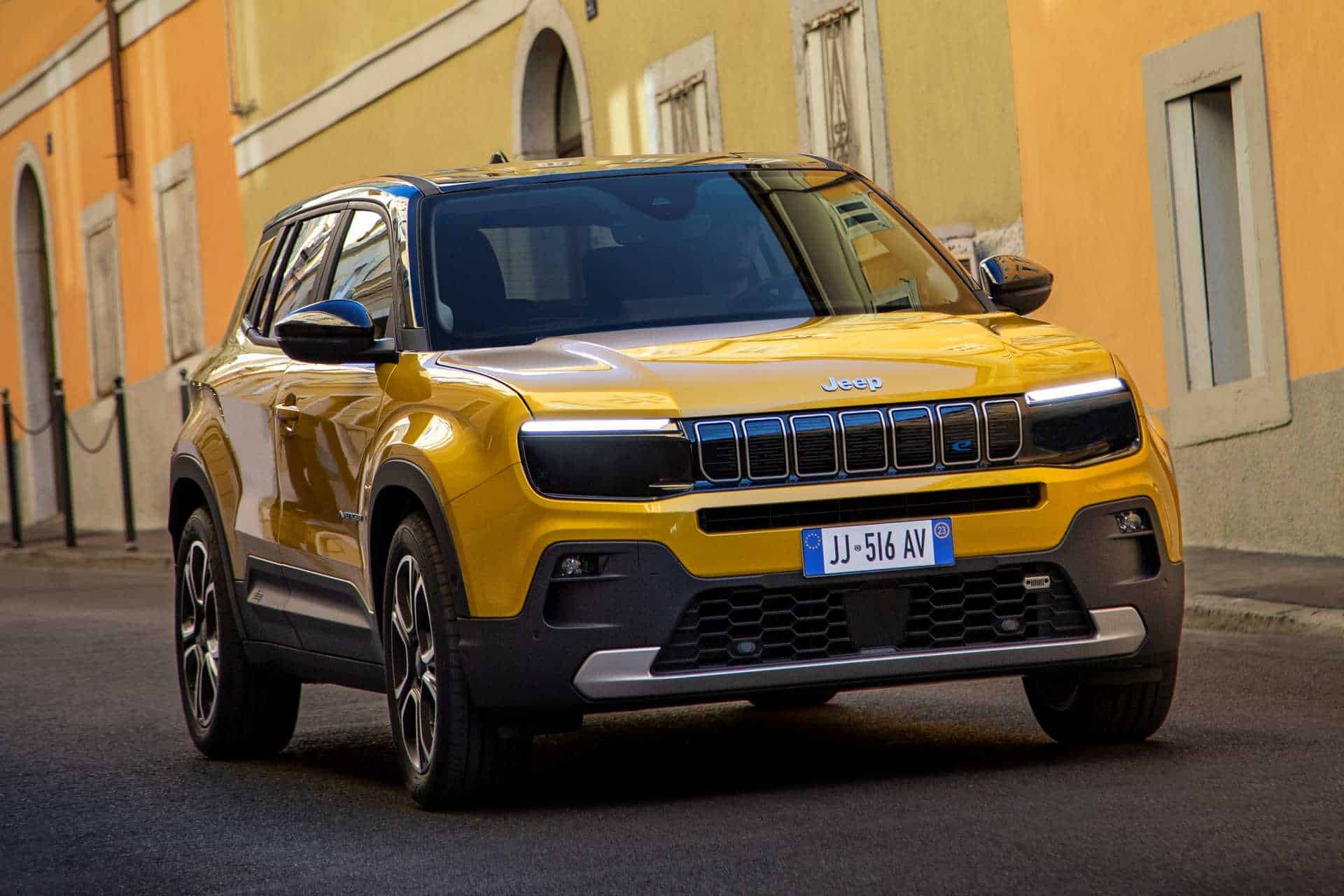 Jeep Avenger électrique 2023