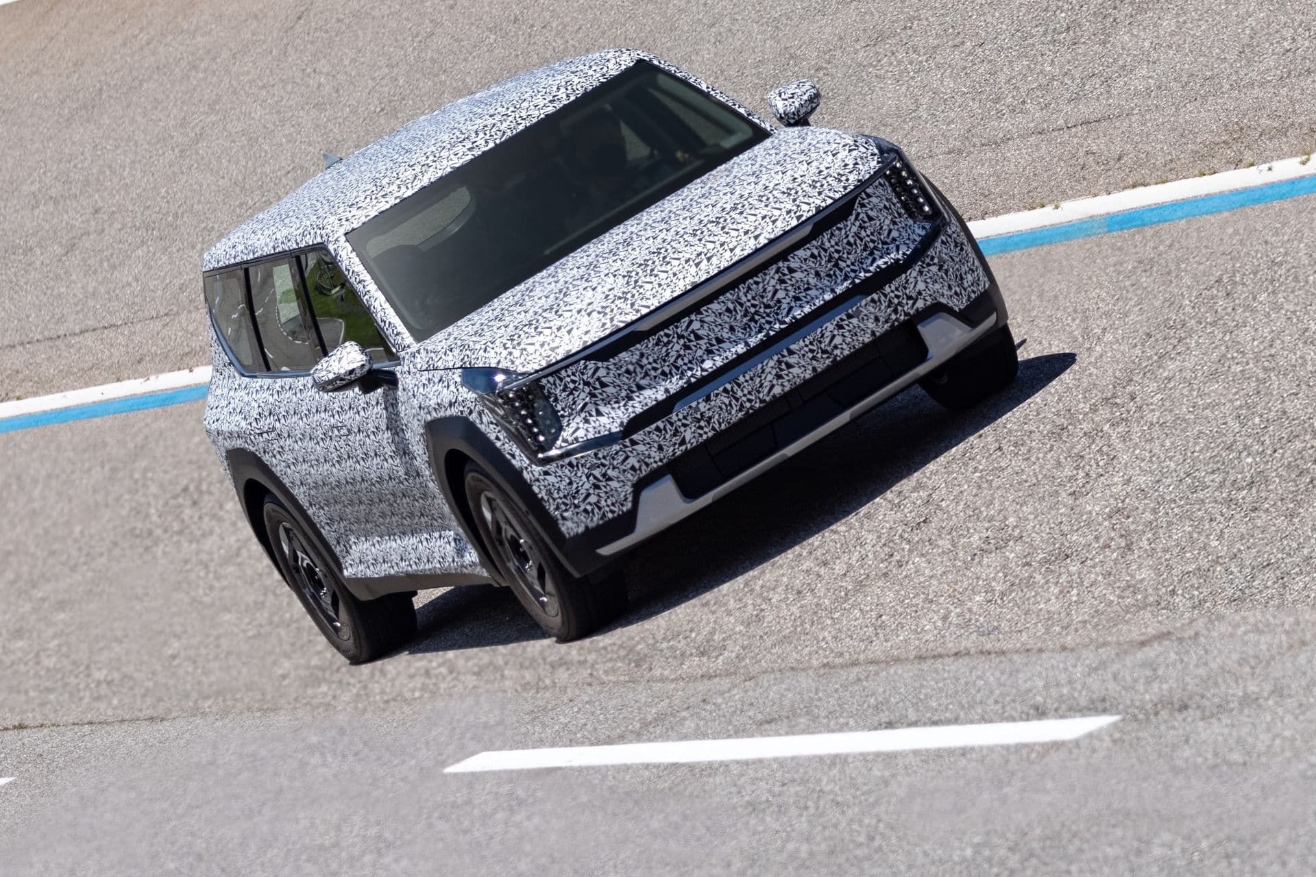 Kia EV9 2023 prototype