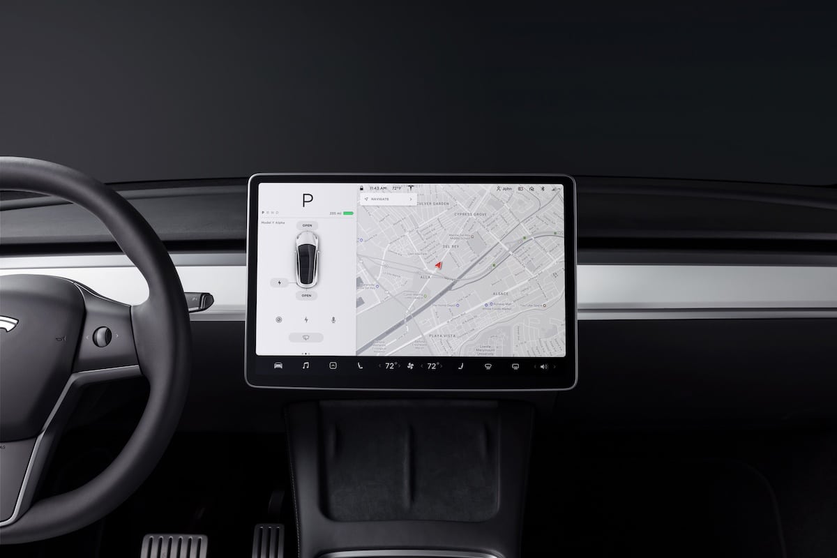 Tesla-Navigation in China