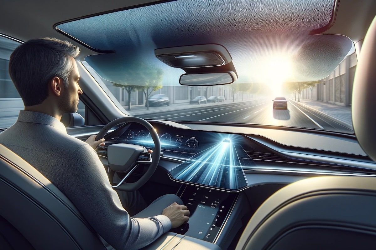 Pare-brise opacifiant