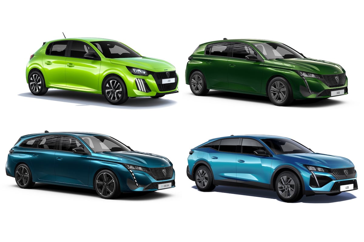 Peugeot couleurs gratuites