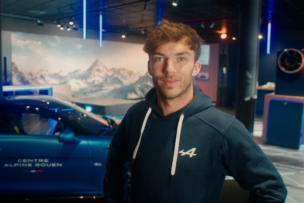Alpine Rouen Pierre Gasly