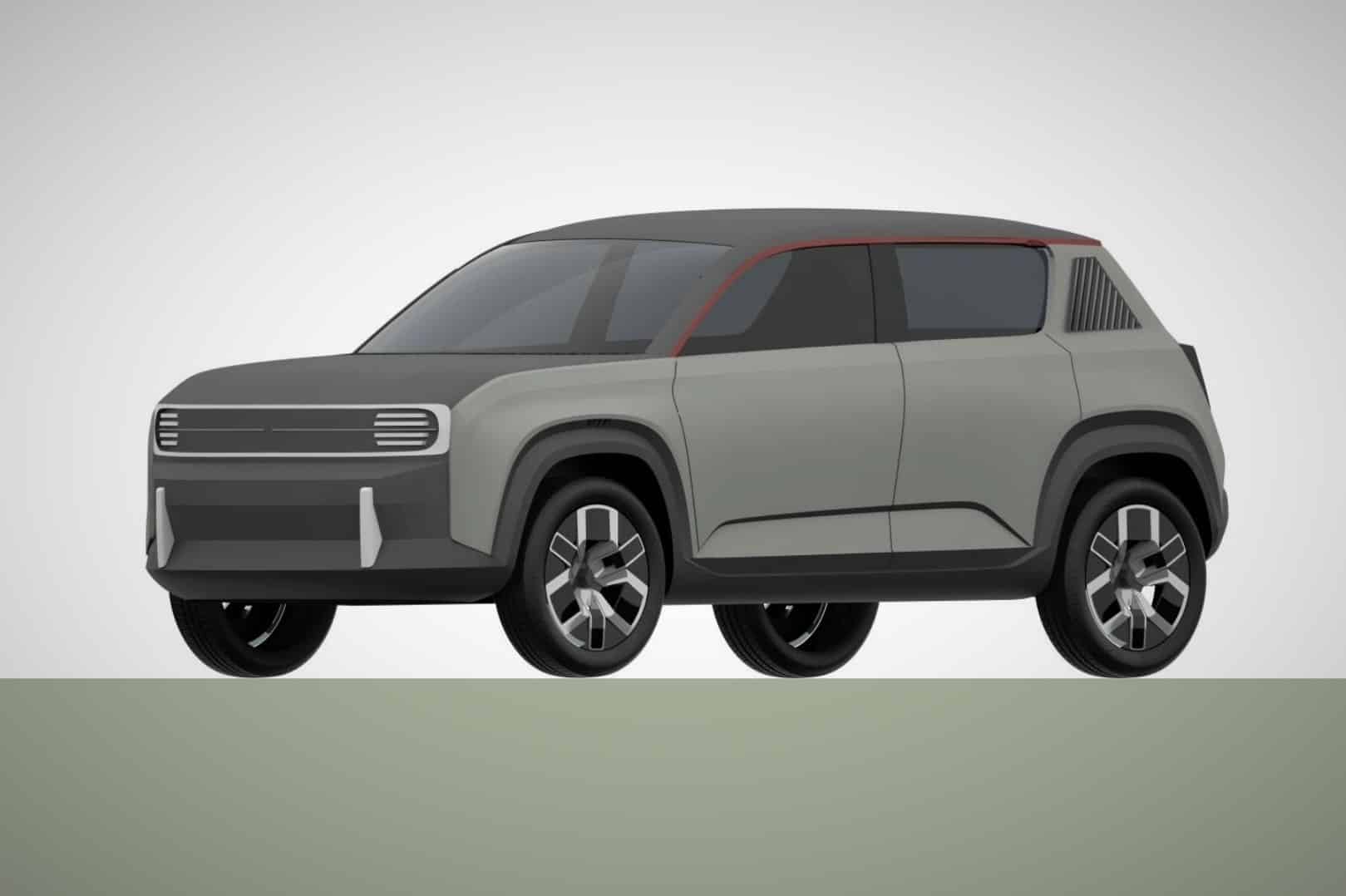 Renault 4 R4 électrique Concept 2021 avant