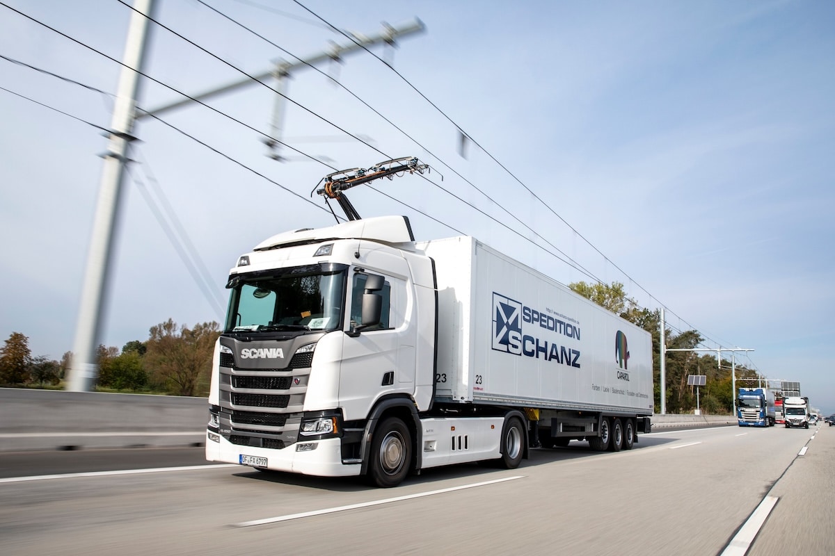 Siemens eHighway truck