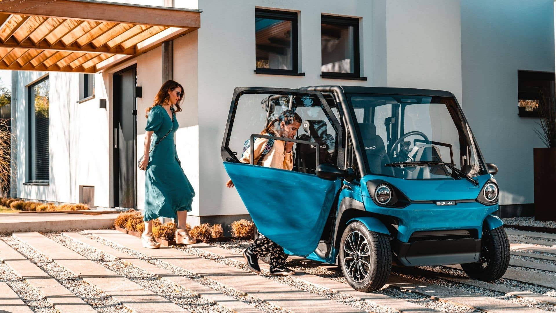 Squad Solar City Car
