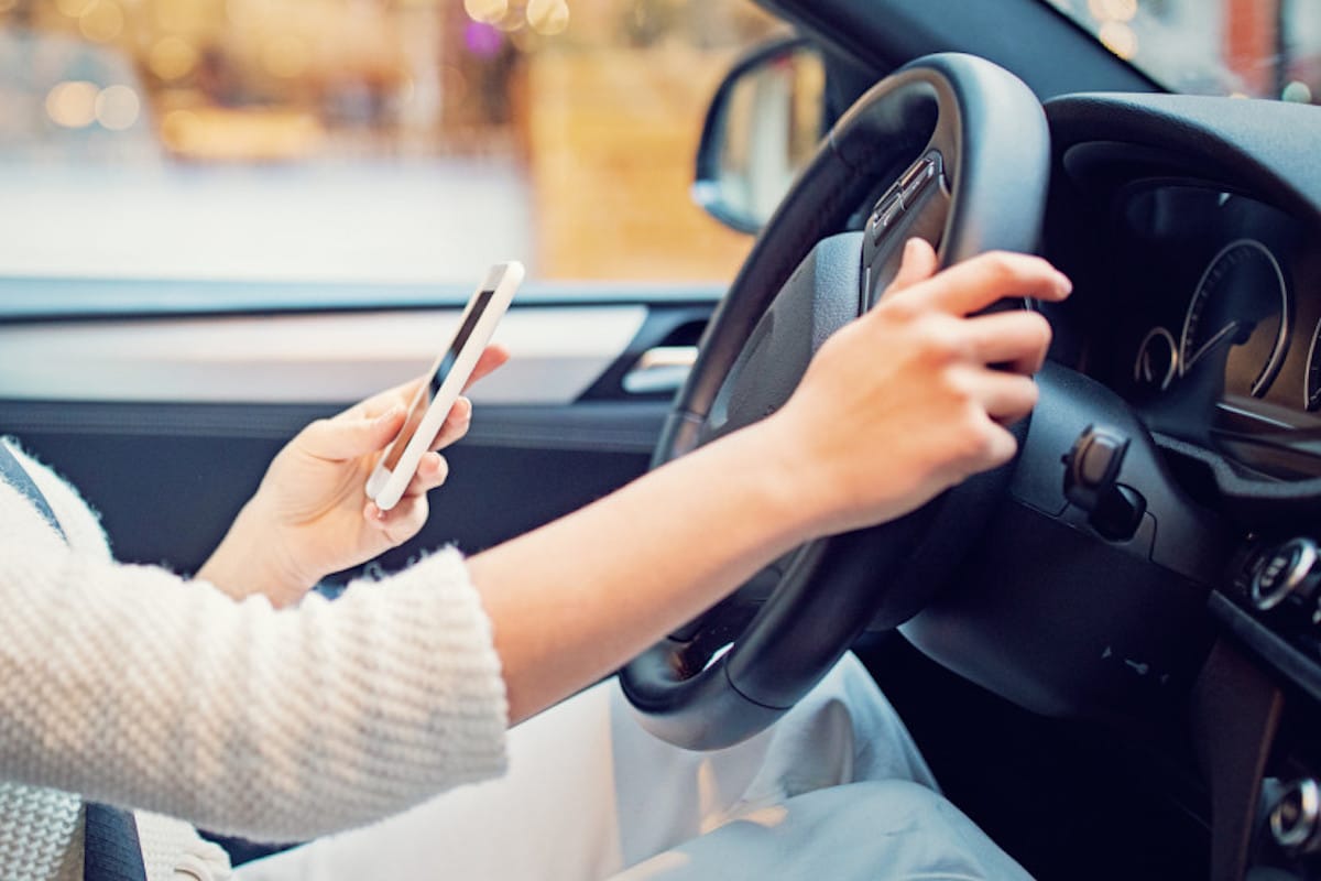 téléphone au volant