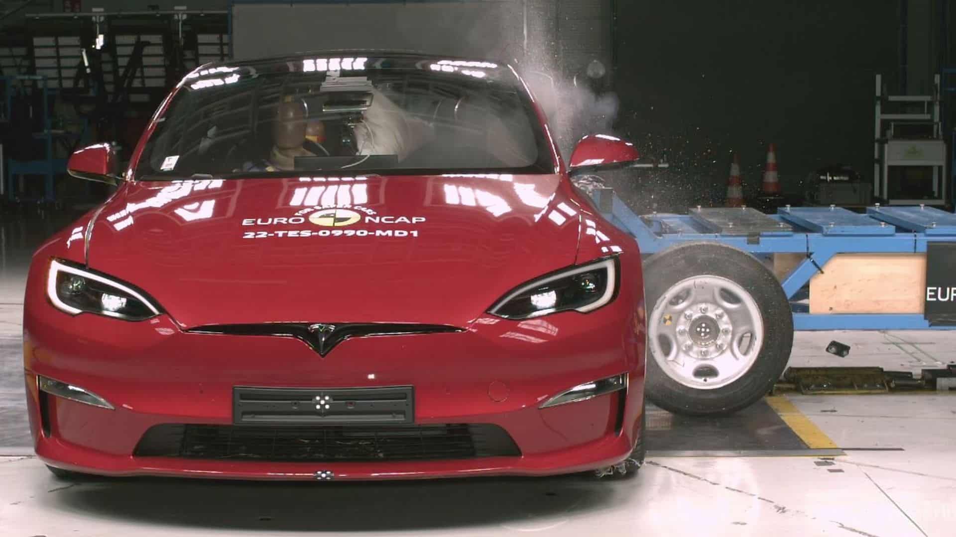 Tesla Model S euro NCAP