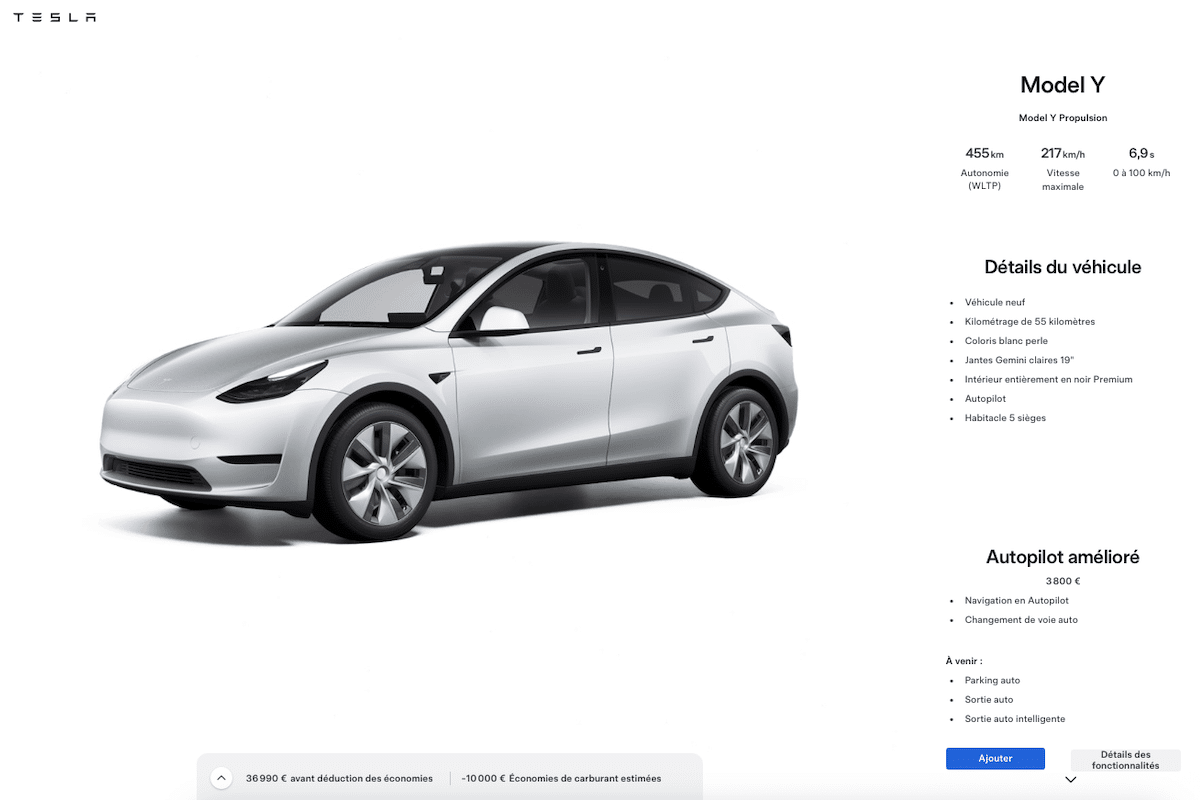 Tesla Model Y Germaine Promo