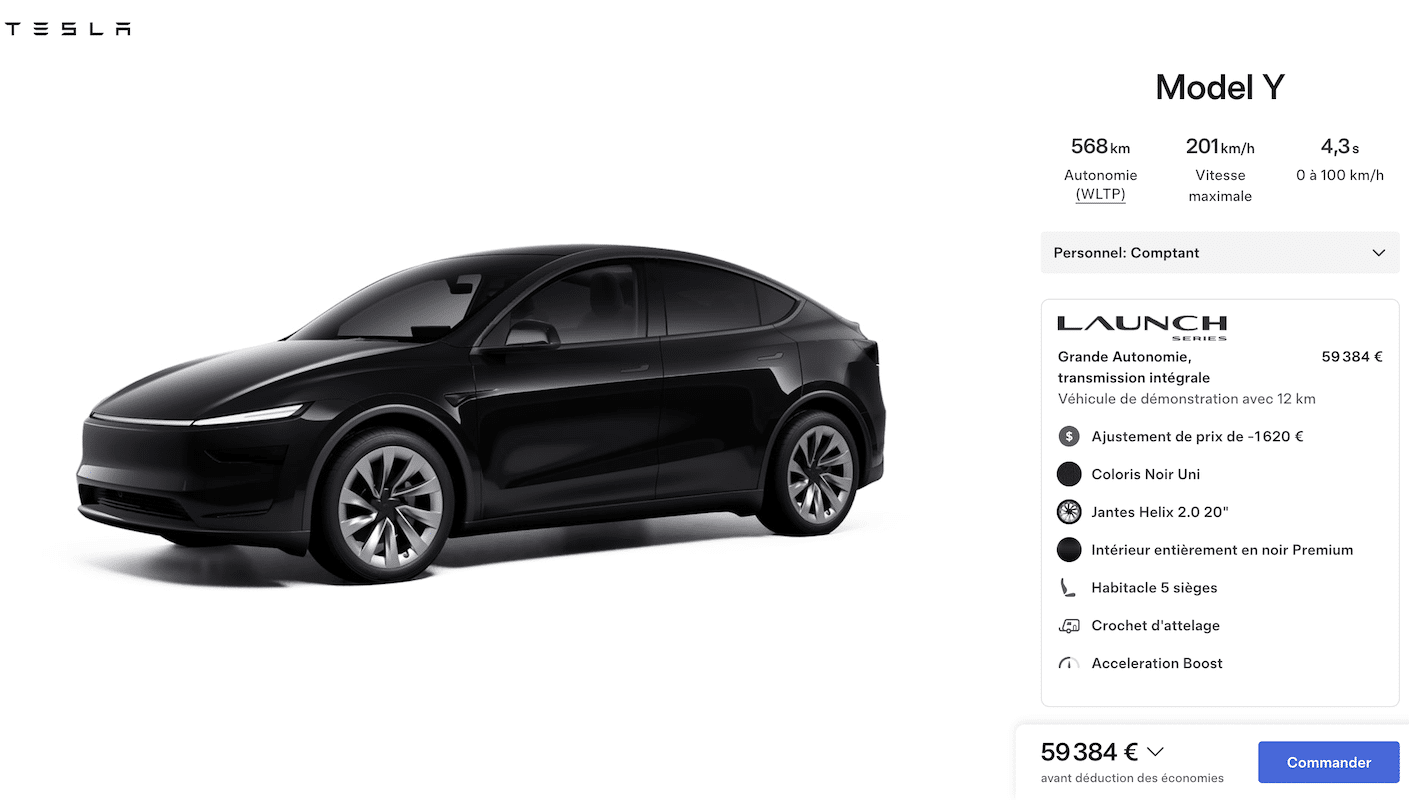 Tesla Model Y Launch Edition