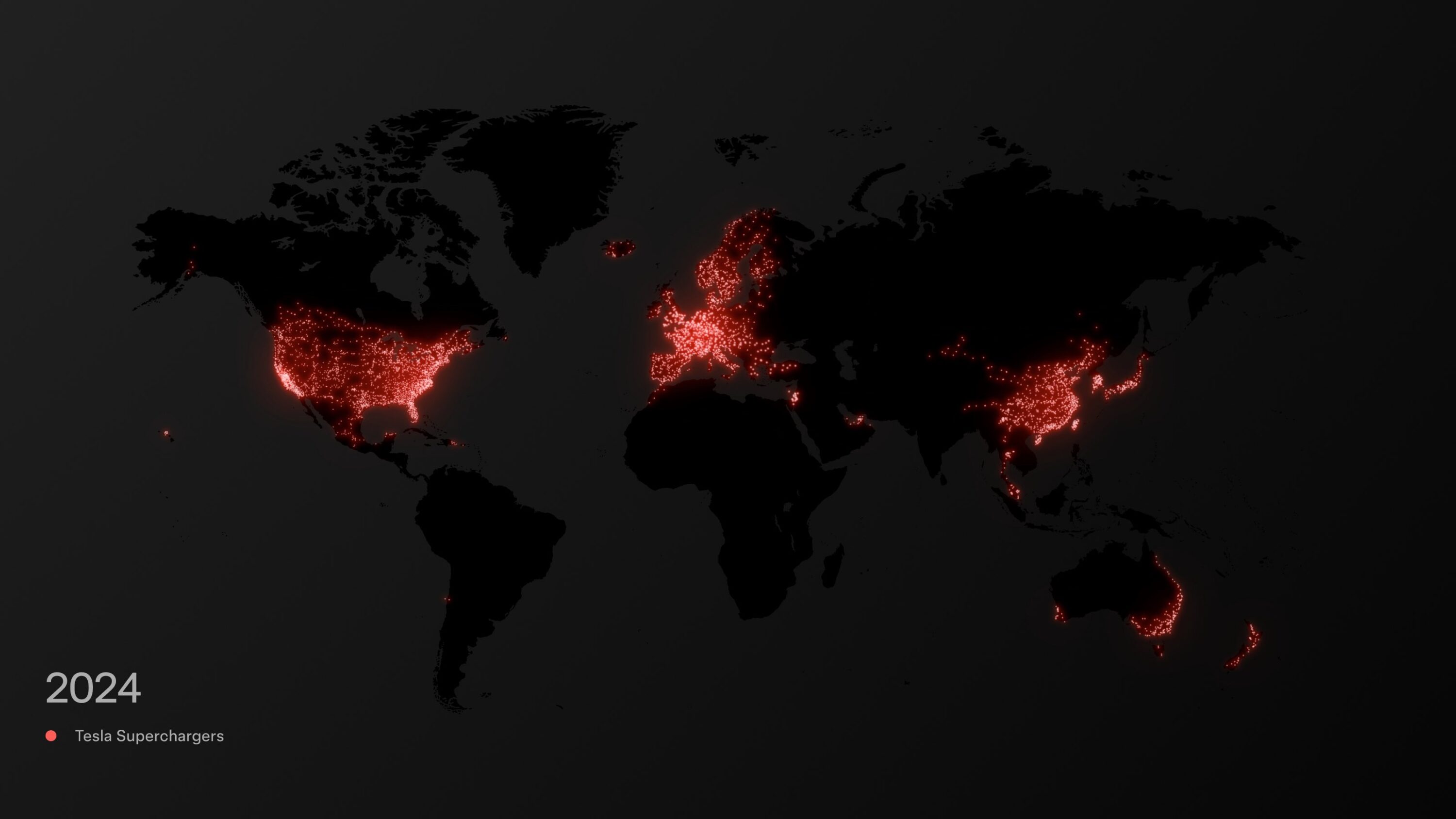 Tesla-Schnellladestationen
