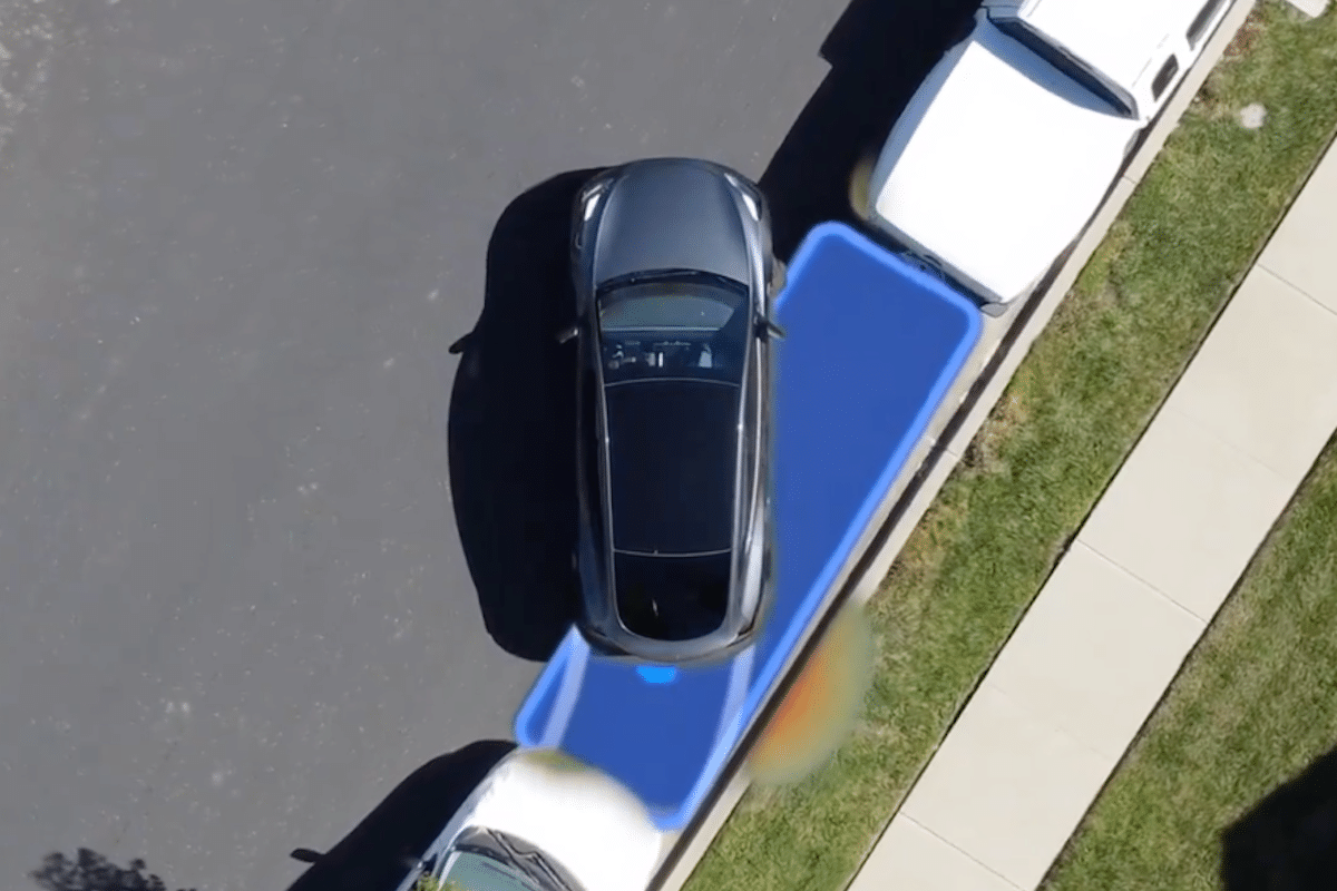 Tesla Vision Autopark