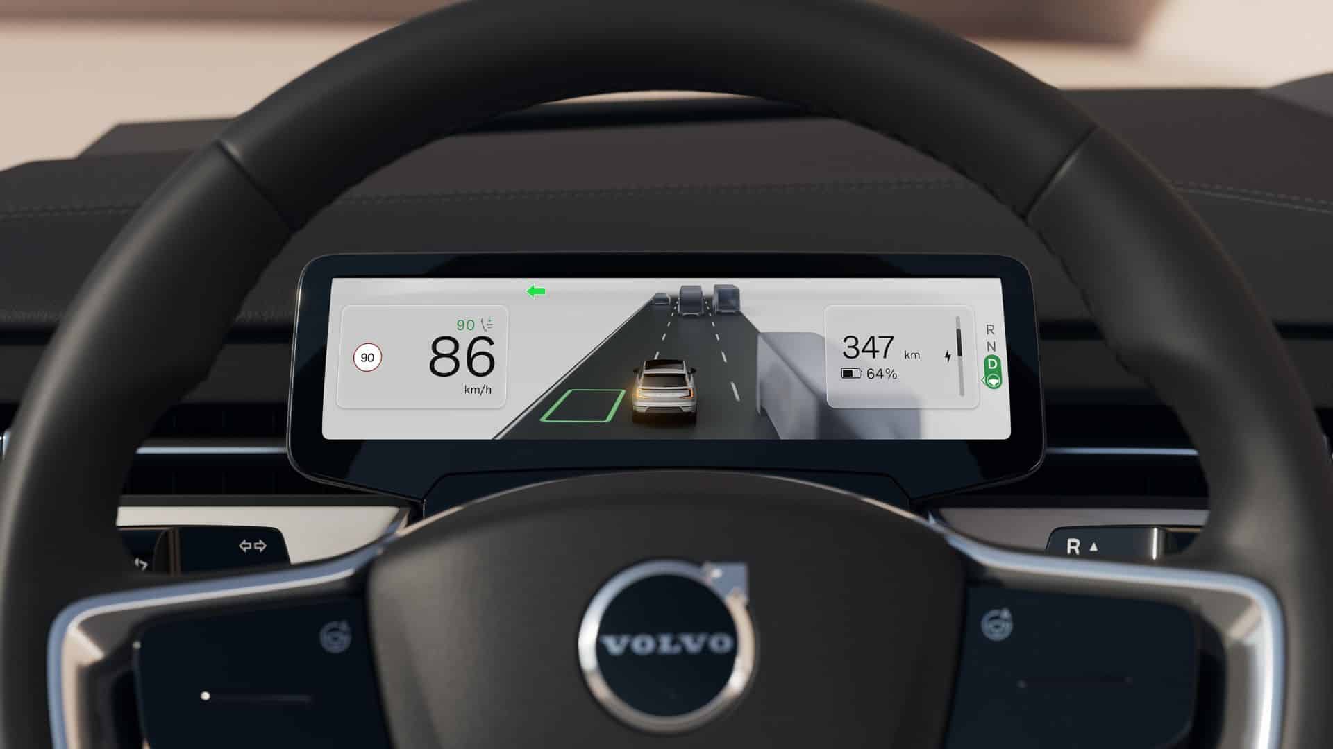 Volvo Carte HD Google conduite autonome